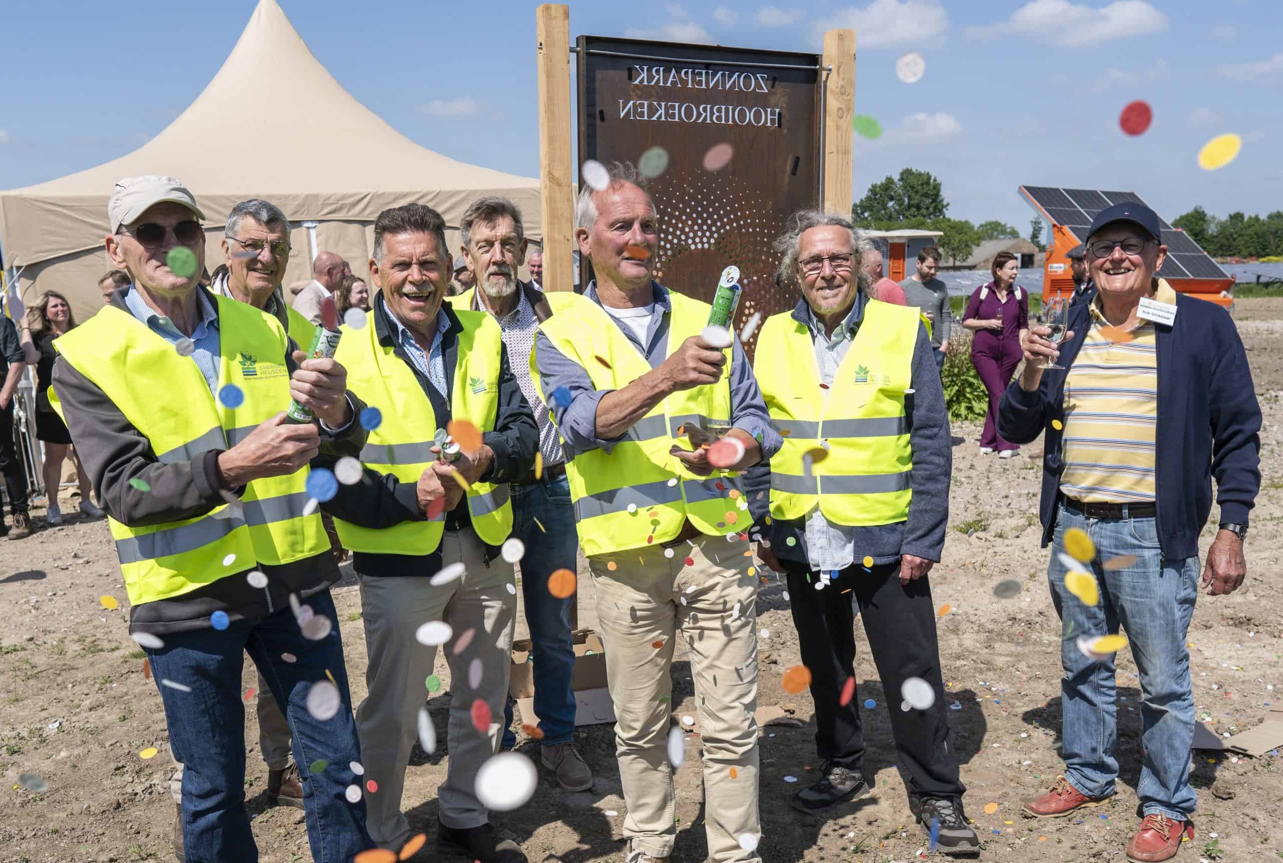 Hooibroeken: un nouveau parc solaire entre en service avec succès